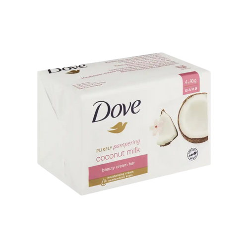 Coconut Milk Beauty Soap Bars 4 Pack