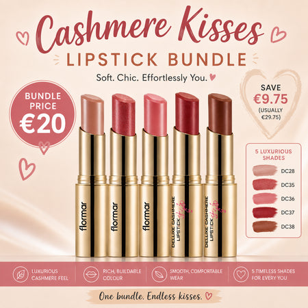 Cashmere Kisses | Deluxe Cashmere 5 Lipstick Bundle Offer
