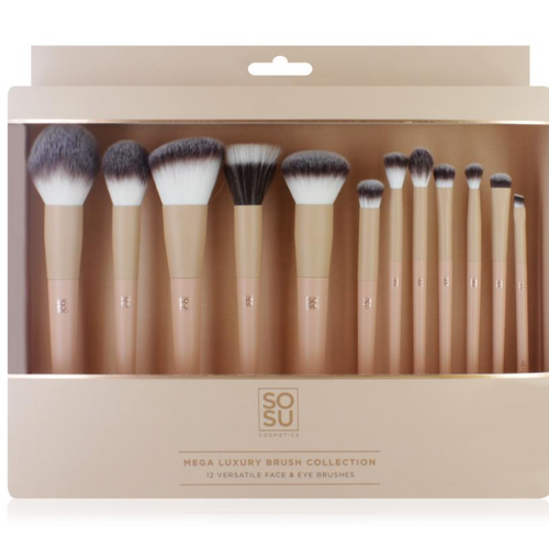 Mega Luxury Brush Collection | 12 Piece