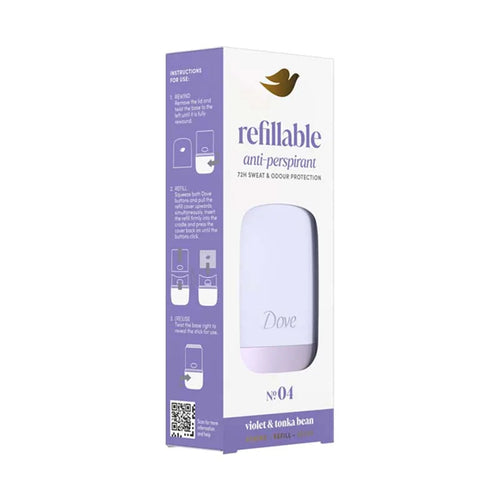 Refillable Anti-Perspirant Stick | Violet & Tonka Bean 35ml
