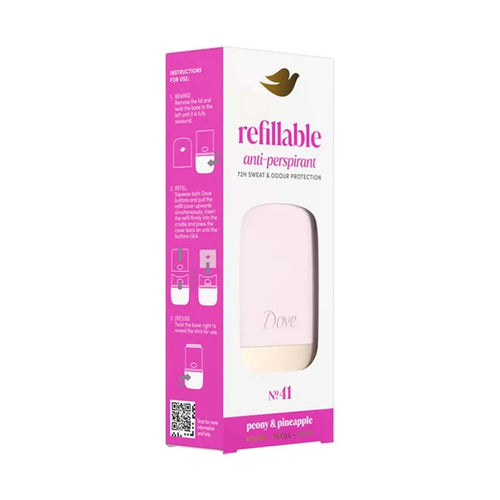 Refillable Anti-Perspirant Stick | Peony & Pineapple 35ml