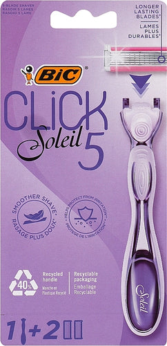Click Soleil 5 Razor 2 Pack