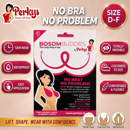 Bosom Buddies Breast Tape Size D-F