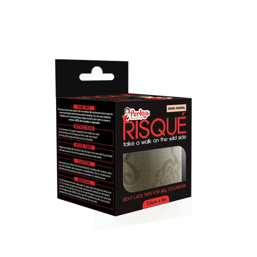 Risque Lacy Body Tape Large Natural 7.5cm x 5m