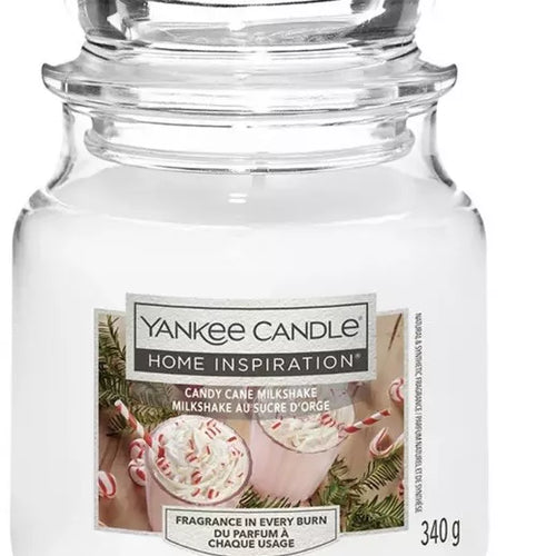 Home Inspiration Candle 340g | Candy Cane Milkshake