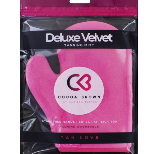 Velvet Thumb Tanning Mitt