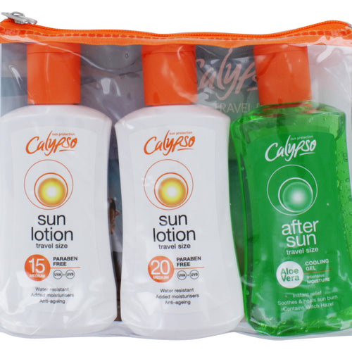 Sun Cream Travel Pack