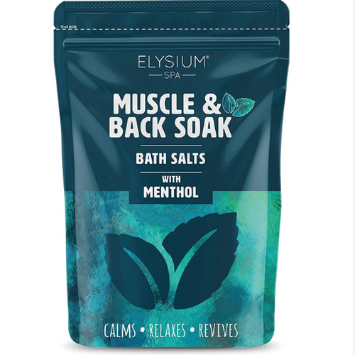 Muscle & Back Bath Soaking Salts With Menthol 450g