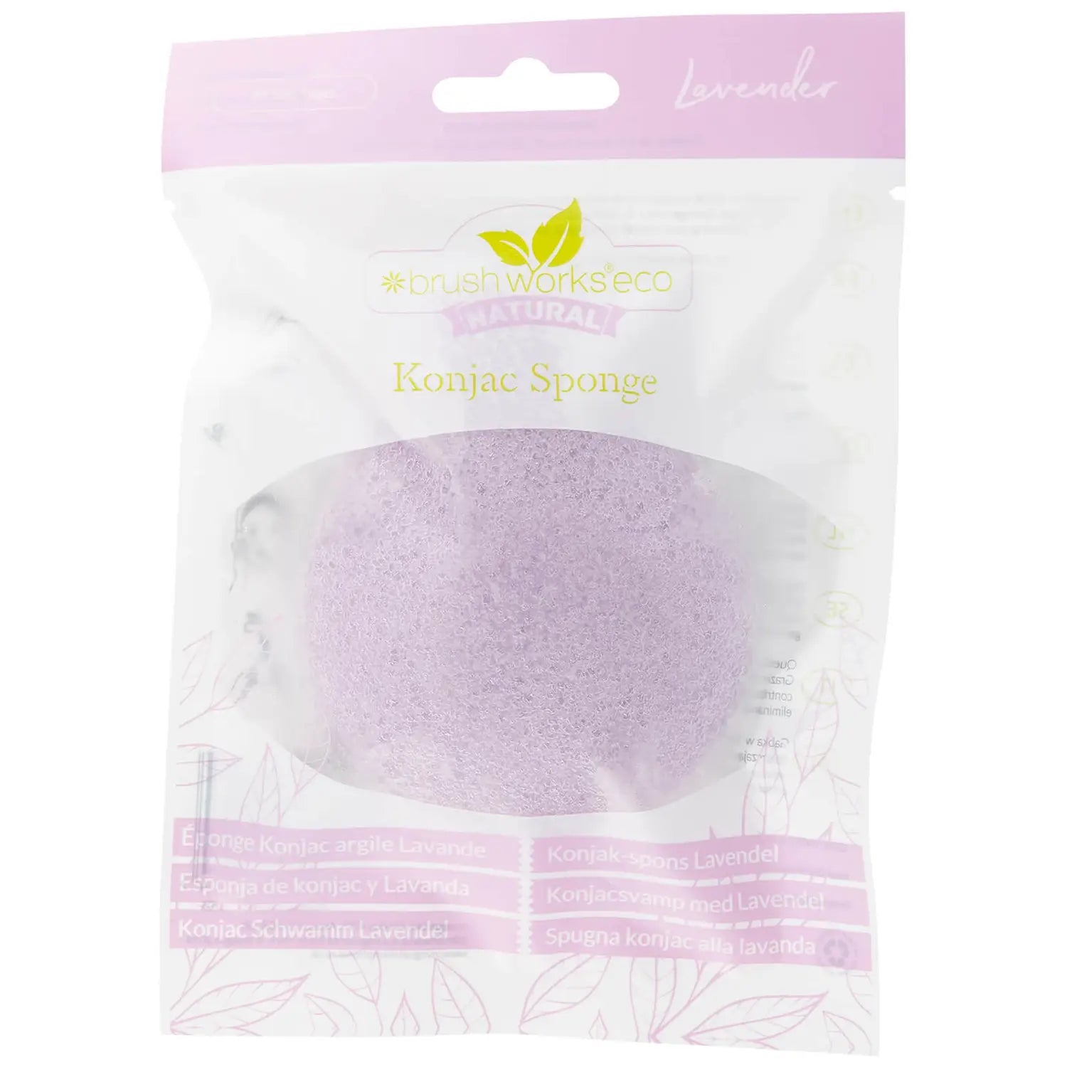 Eco Natural Konjac Sponge - Lavender