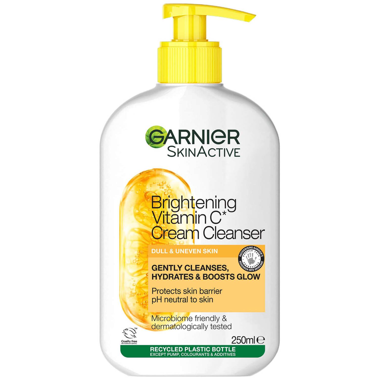 Skin Active Vitamin C Brightening Cream Cleanser 250ml