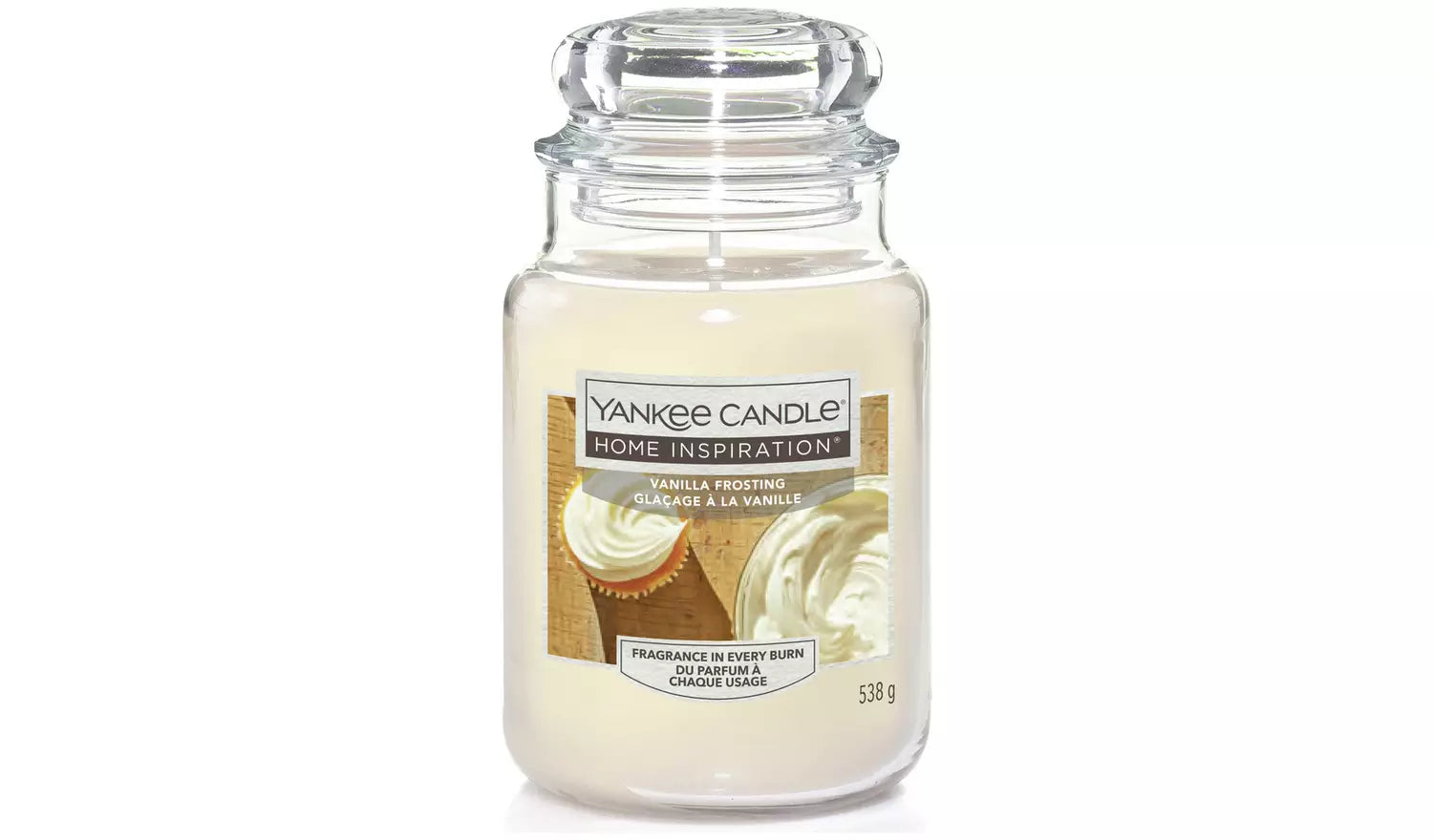 Vanilla Frosting 538g | Home Inspirations Candle