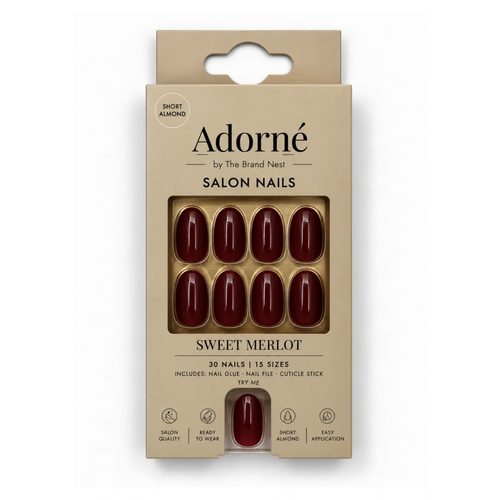 Sweet Merlot | False Nails
