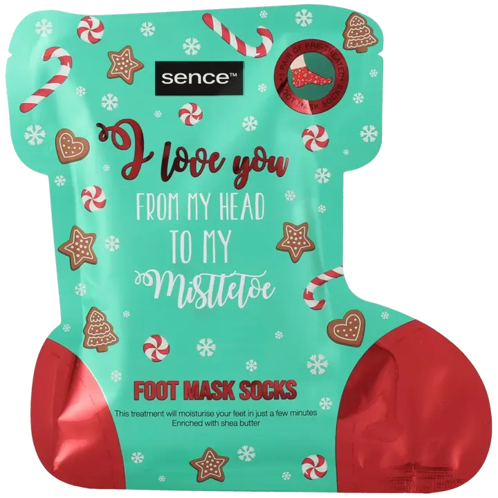 Holiday Foot Mask Socks