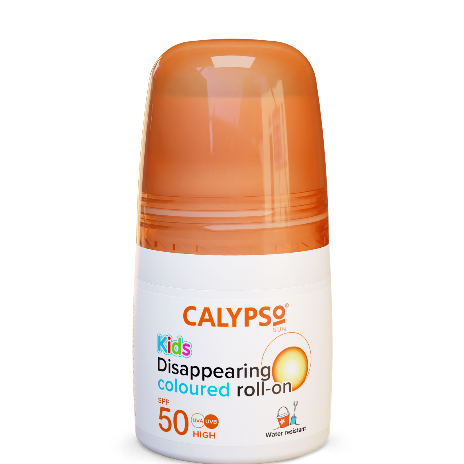 Calypso Kids Disappearing Coloured Roll On SPF 50 50ml