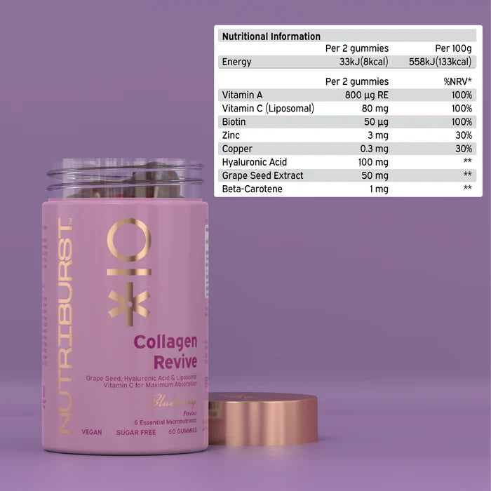 Collagen Revive Advanced Nutrition 60 Vitamin Gummies