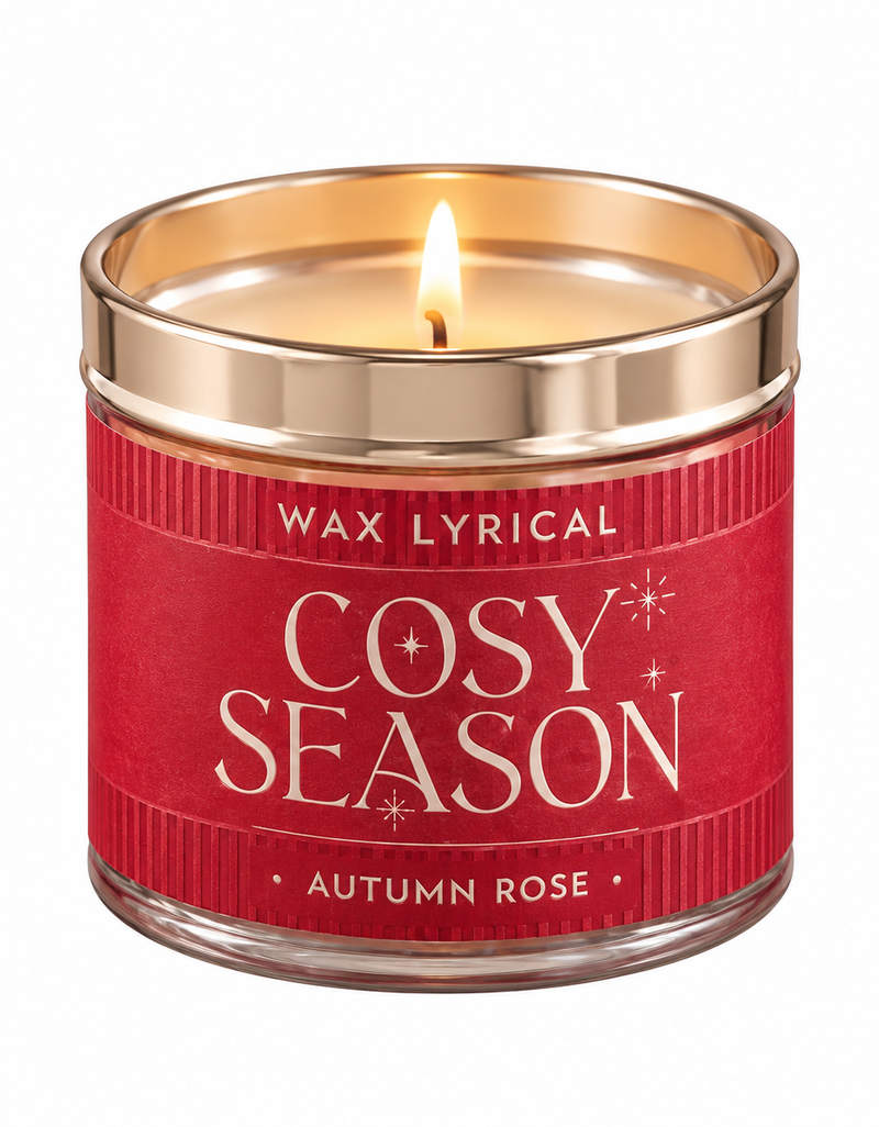 Cosy Season Autumn Rose Candle 170g