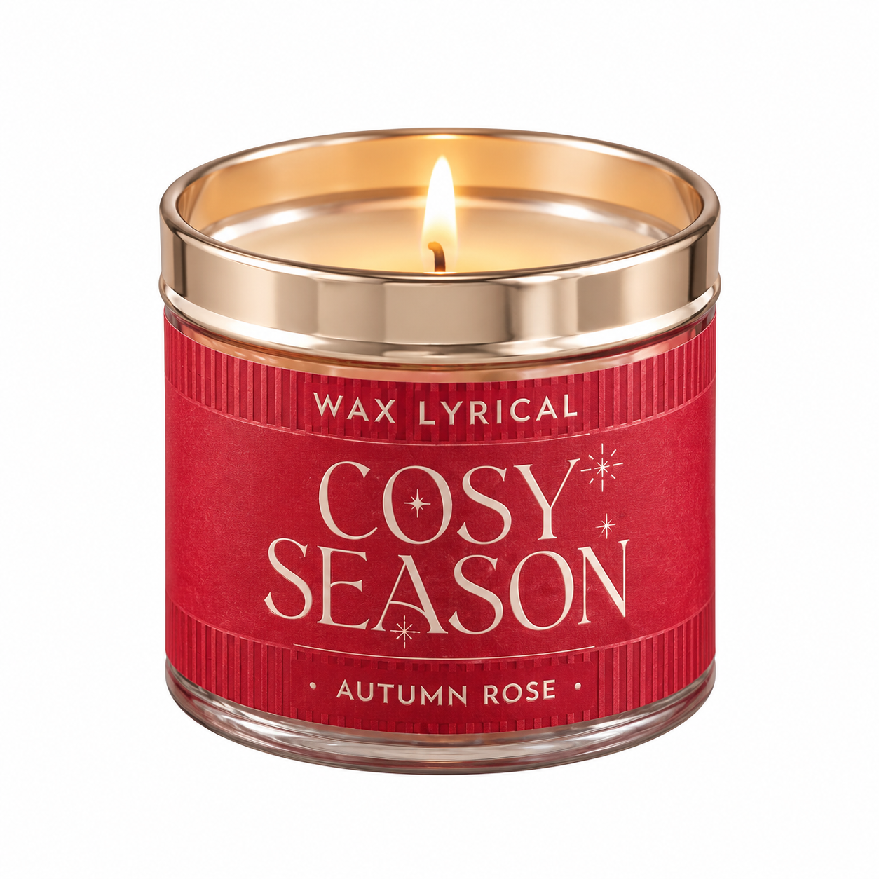 Cosy Season Autumn Rose Candle 170g