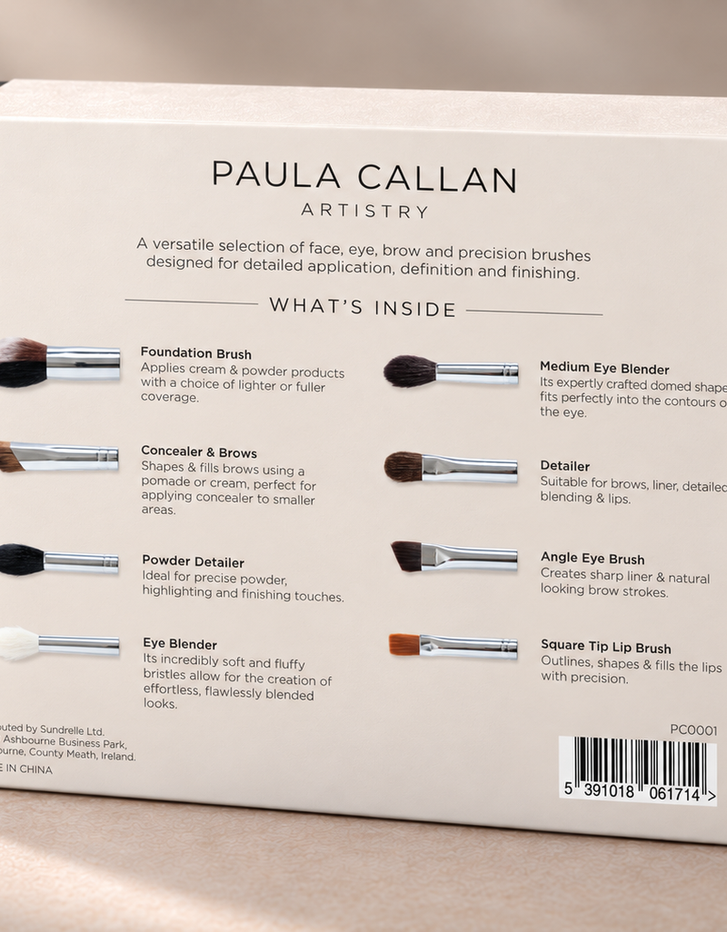 Define & Detail Edit | Makeup Brush Set