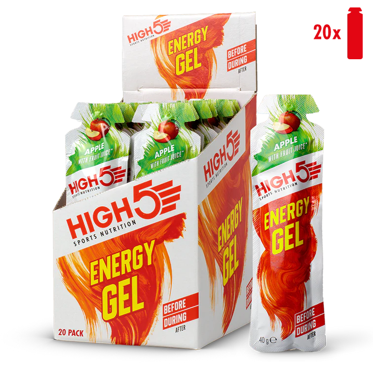 High 5 Energy Gel 20 Pack - Apple