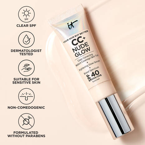 IT Cosmetics Nude Glow CC+ SPF 40 Foundation