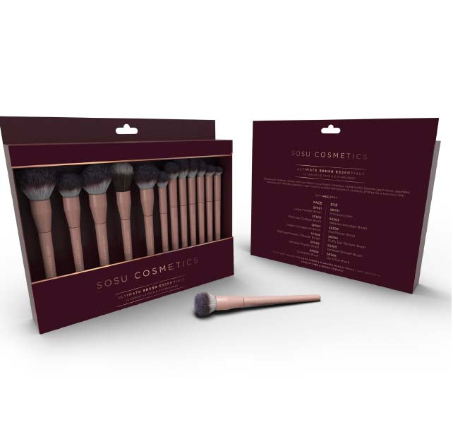Pro Collection Ultimate Brush Essentials 12 Piece Set