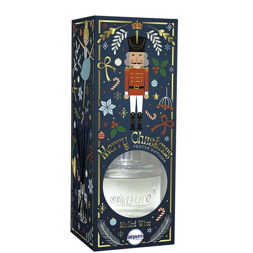 Nutcracker Reed Diffuser - Mulled Wine
