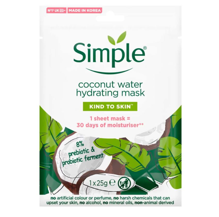 Kind To Skin Coconut Water Sheet Mask