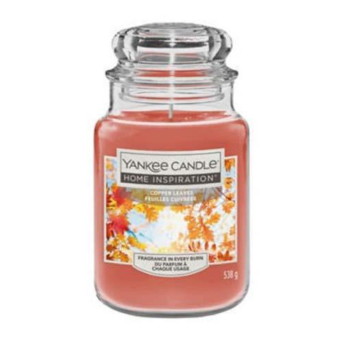Copper Leaves 538g | Home Inspirations Candle