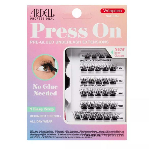 Press On Pre-Glued Lashes | Wispies Natural