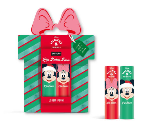 Mickey & Minnie Lip Balm Duo