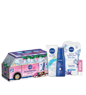 Pamper-Van On The Go Skincare Gift Set for Women