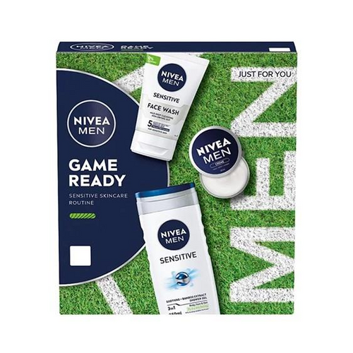Game Ready Sensitive 3 Piece Skincare Set For Men