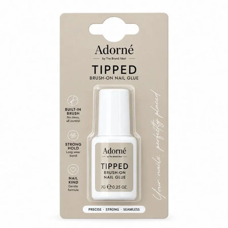 Tipped Brush On Nail Glue 7g