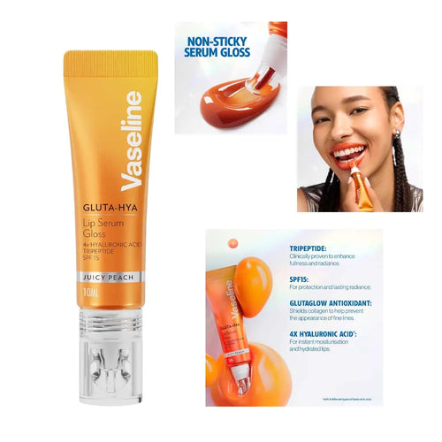 Gluta-Hya Lip Serum Gloss Range 10ml