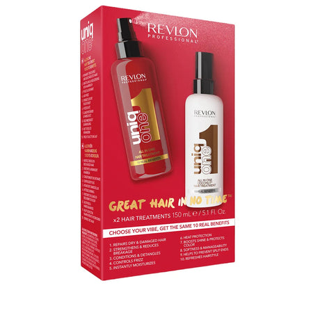 UniqOne Classic & Coconut Hair Treatment Set