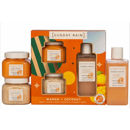 Mango & Coconut Bath Trio Set