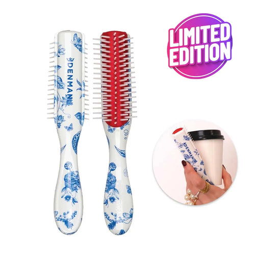 D14 Blue Belle Mini Styler Hair Brush