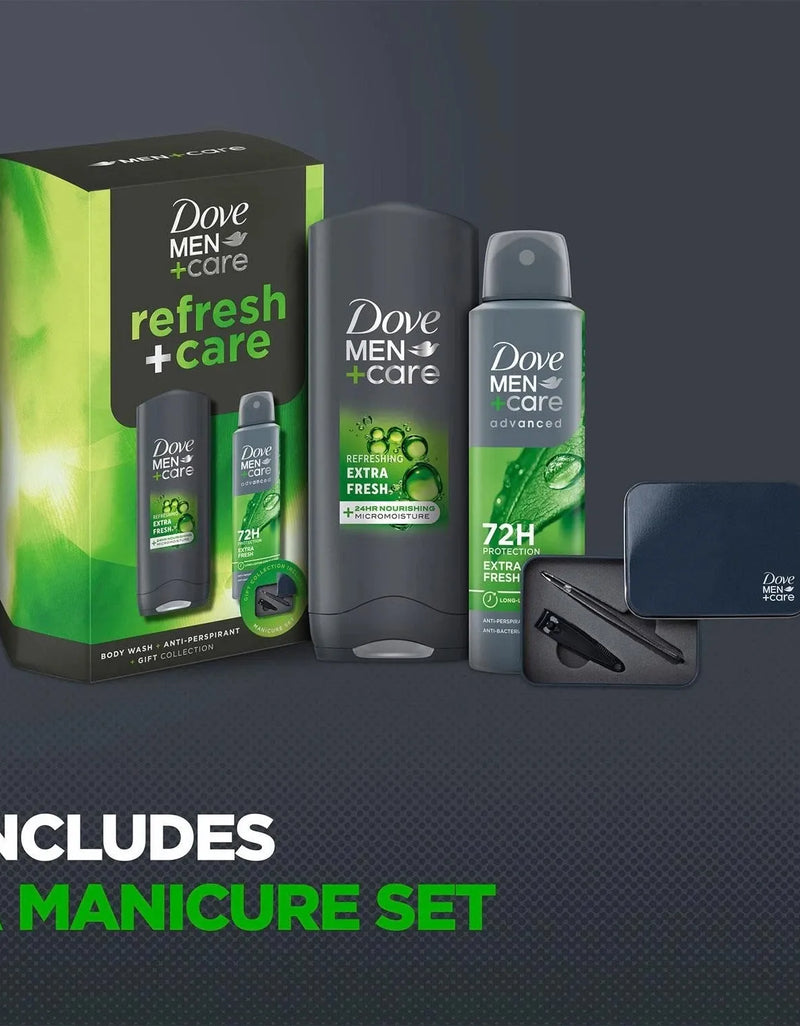 Men + Care Refresh & Care Set with Manicure Set