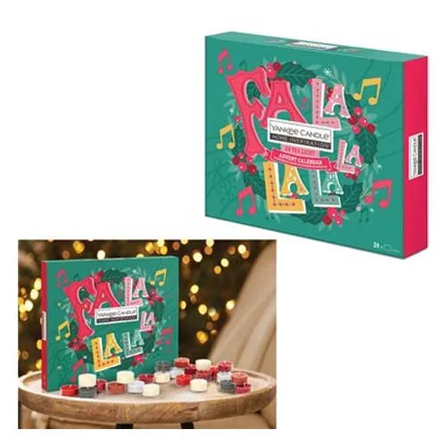 Fa La La La Home Inspiration 24 Piece Tea Light Advent Calender Set