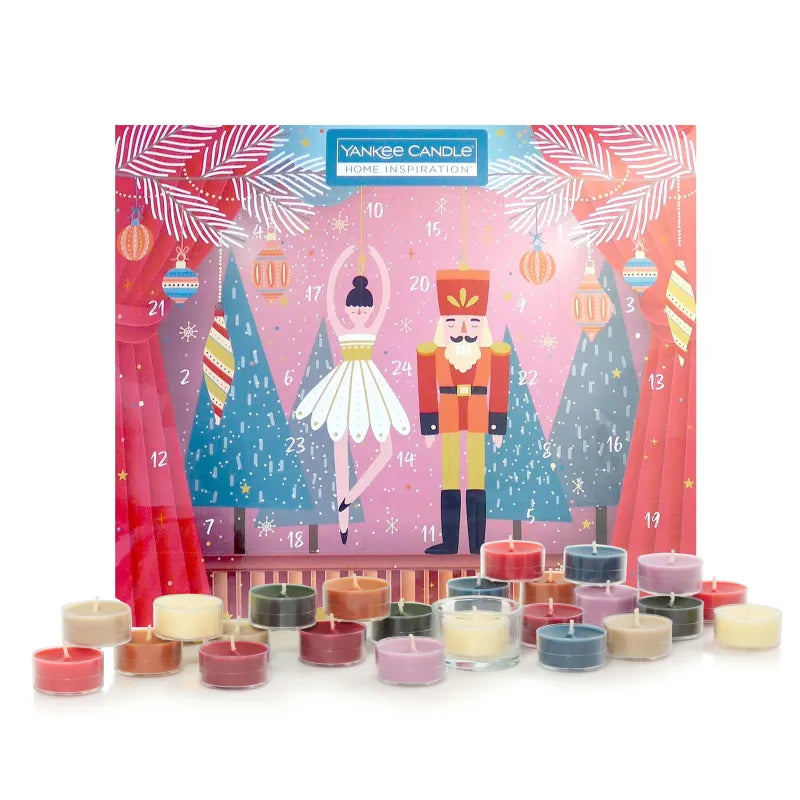 Nutcracker Home Inspiration 24 Piece Tea Light Advent Calender Set