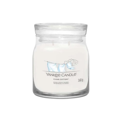 Clean Cotton | Signature 2 Wick Candle 368g