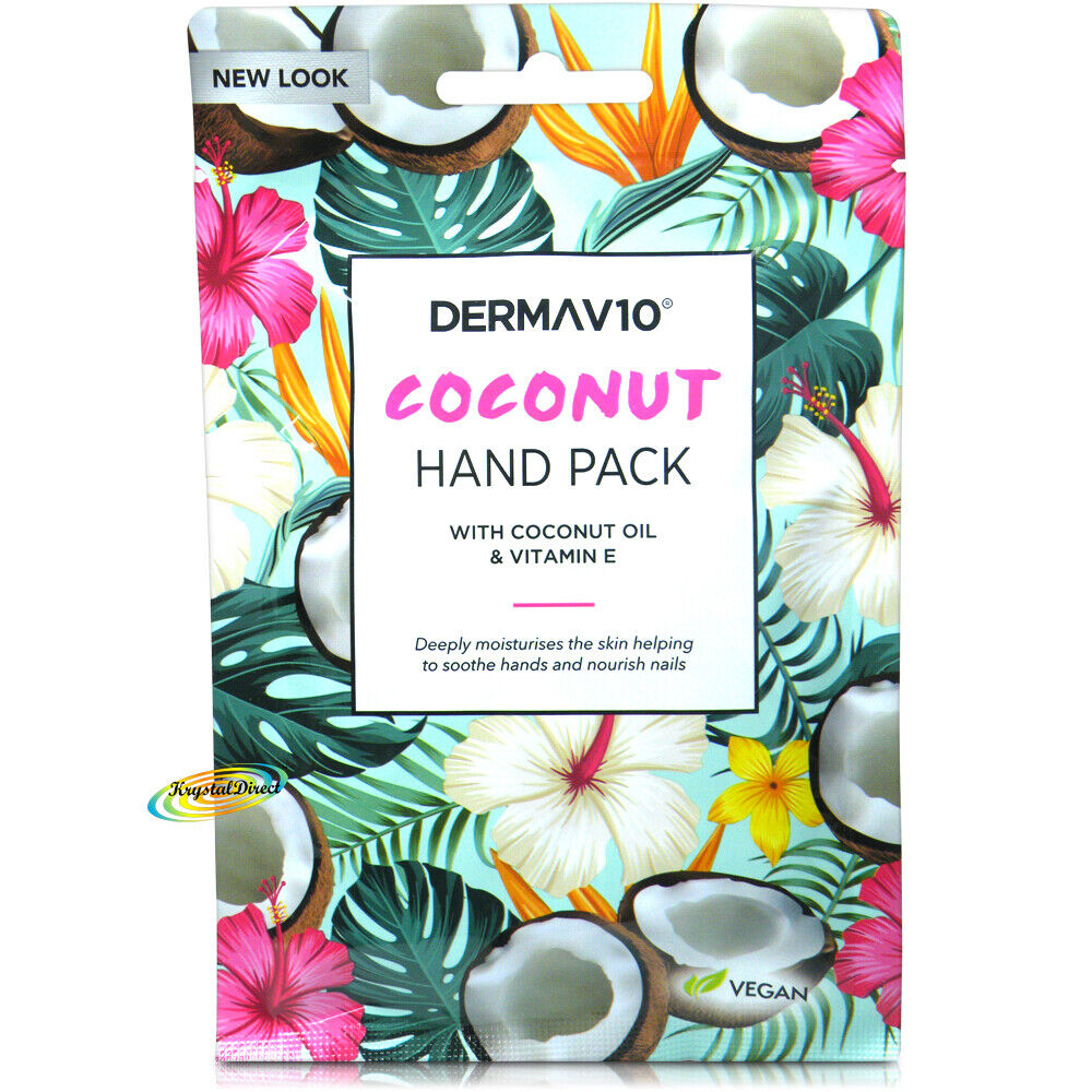 Derma V10 Coconut Hand Pack Mask