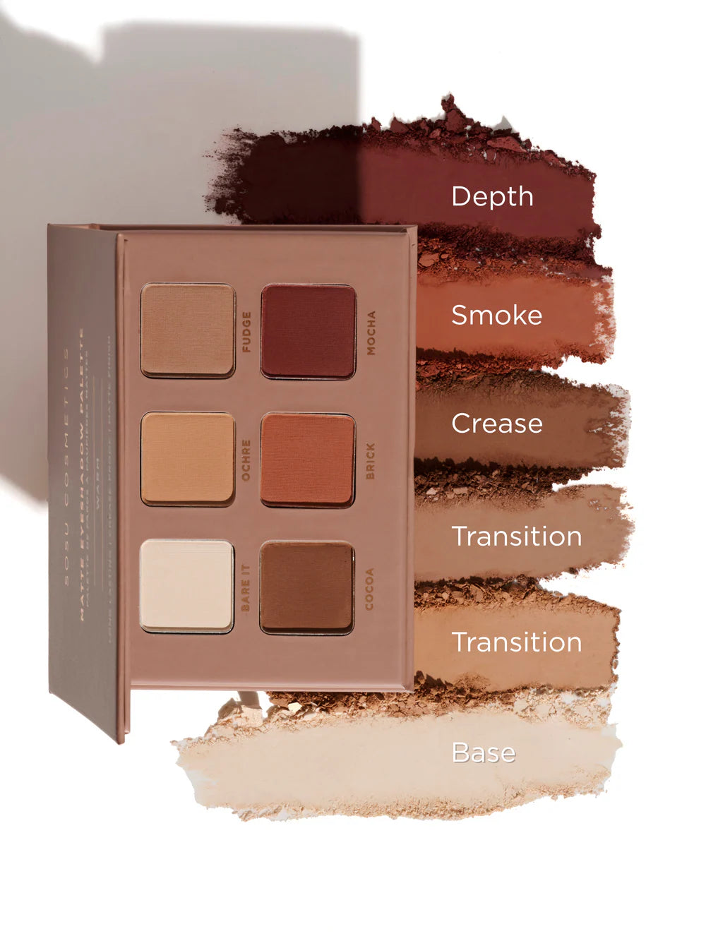 Matte Eyeshadow Palette | Warm