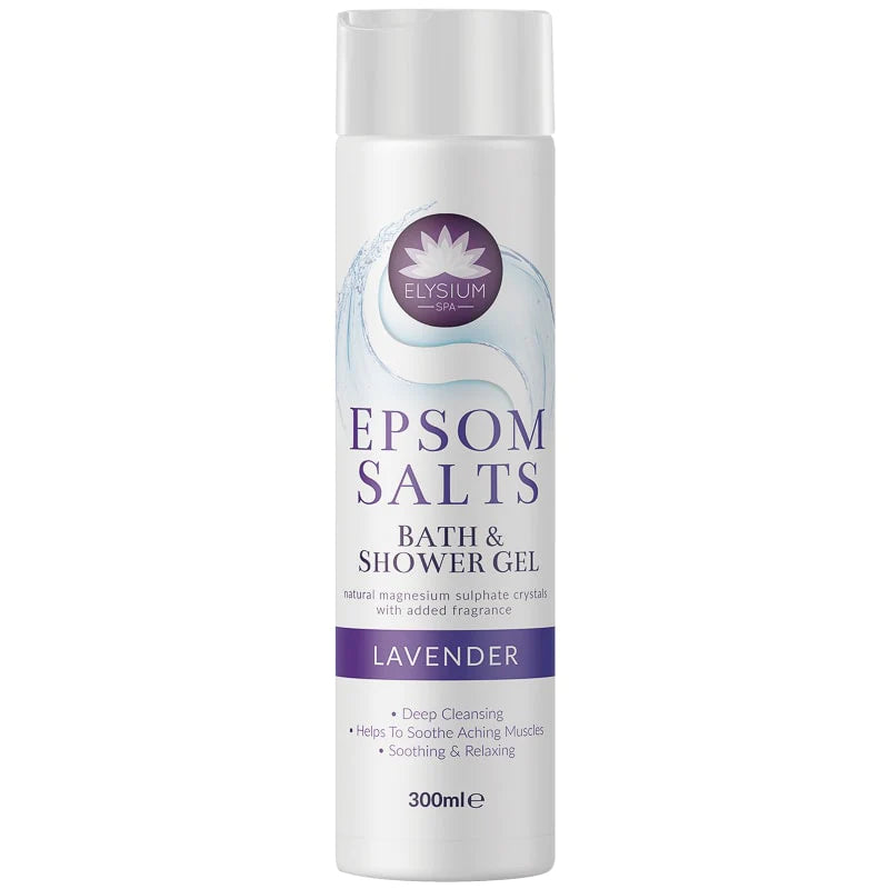 Epsom Salts Lavender Bath & Shower Gel 300ml