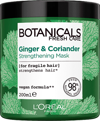 Botanicals Ginger & Coriander Strengthening Hair Mask 200ml