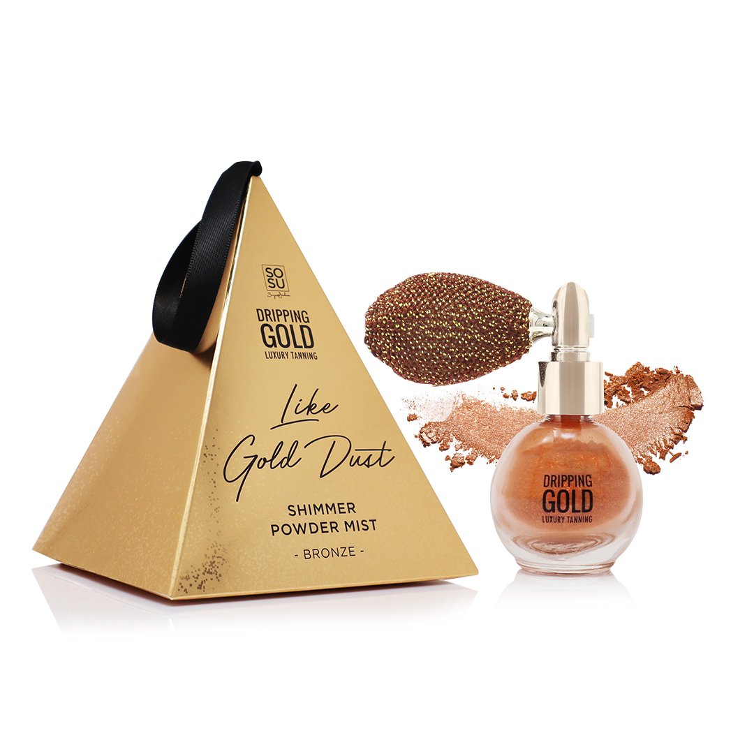 Like Gold Dust Gift Bauble | Bronze