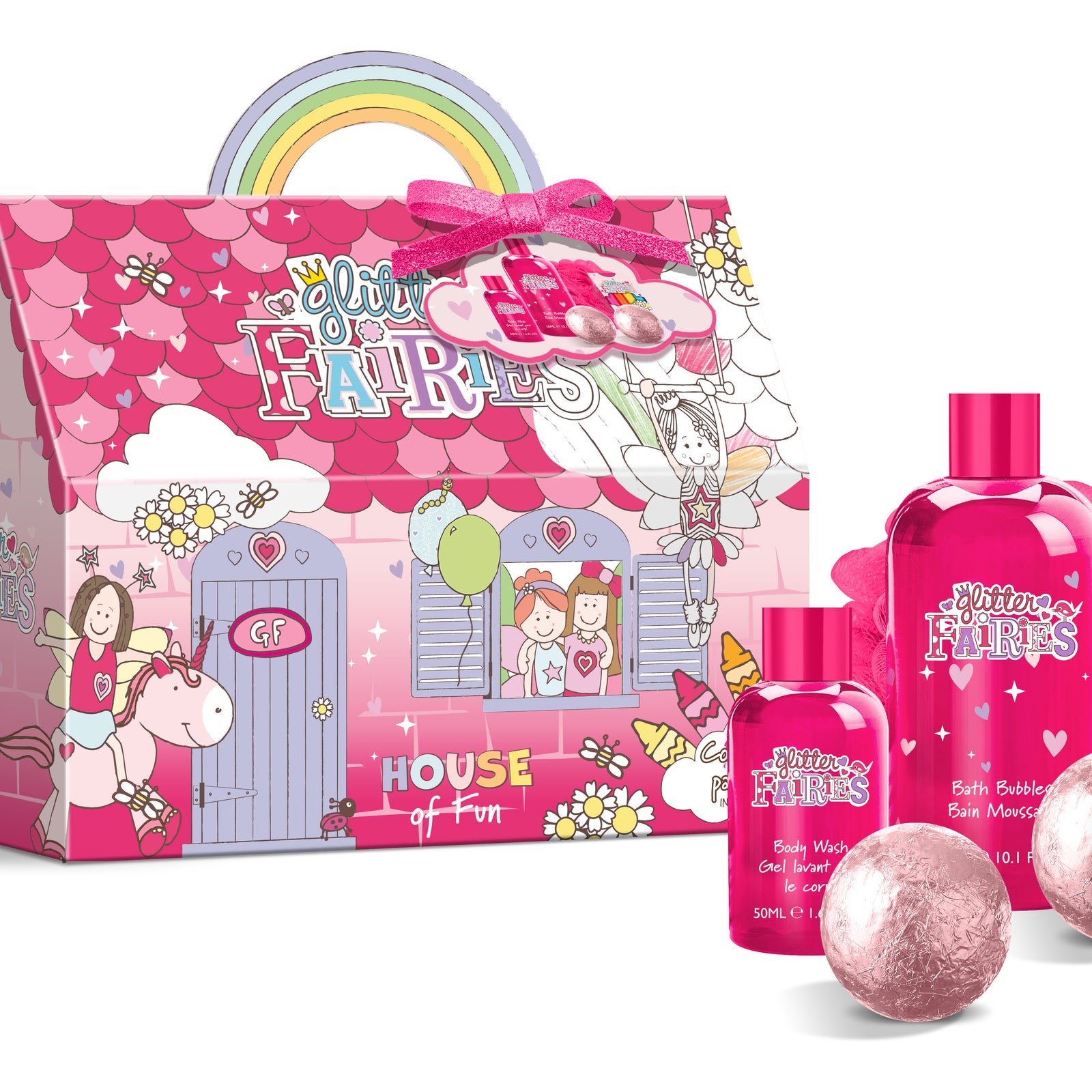 Glitter Fairies House Of Fun Kids Gift Set