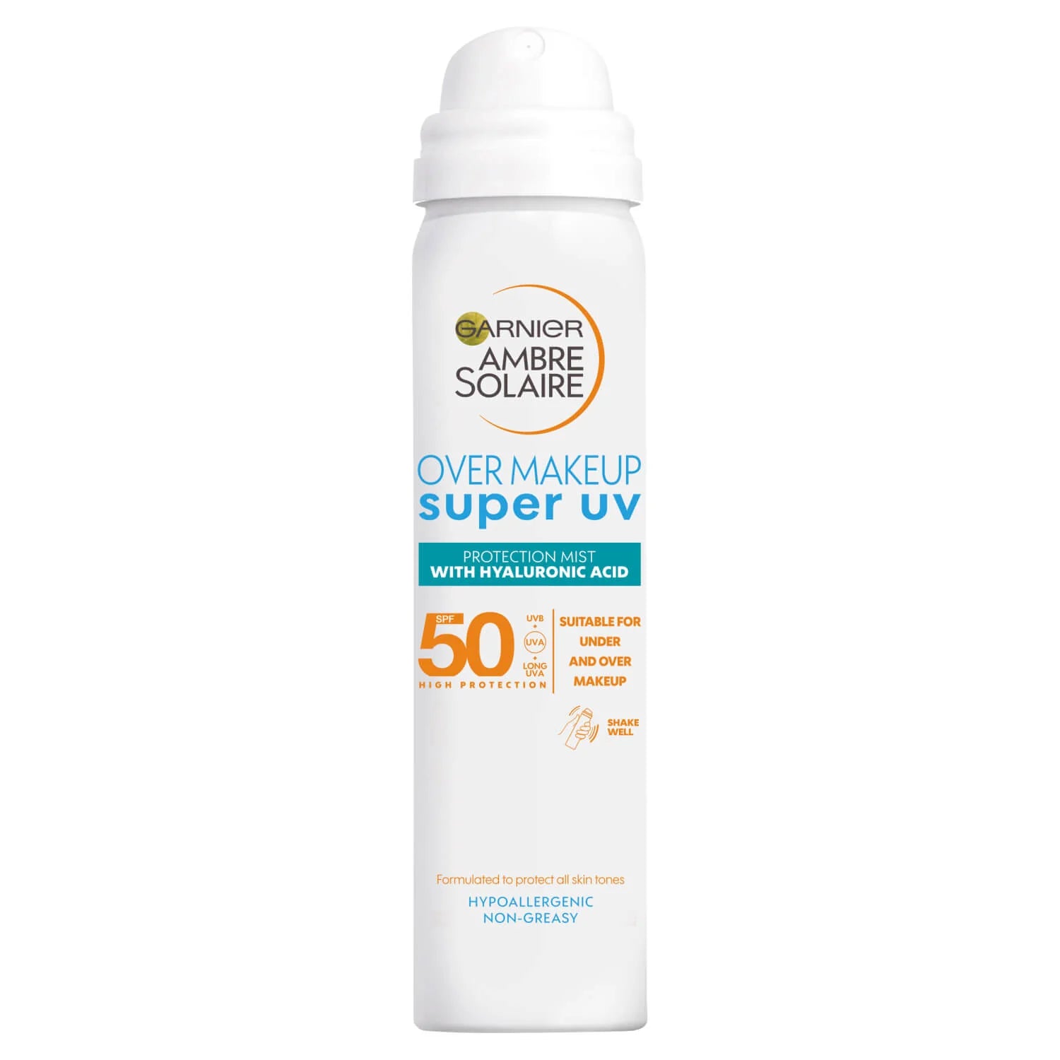 Ambre Solaire Over Makeup Super UV Protection Mist SPF 50 - 75ml