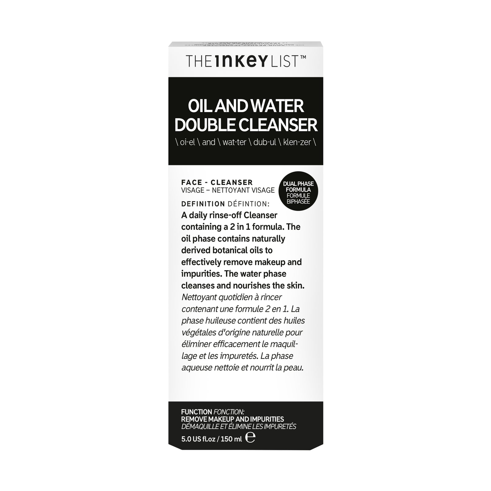 Oil & Water Double Cleanser
