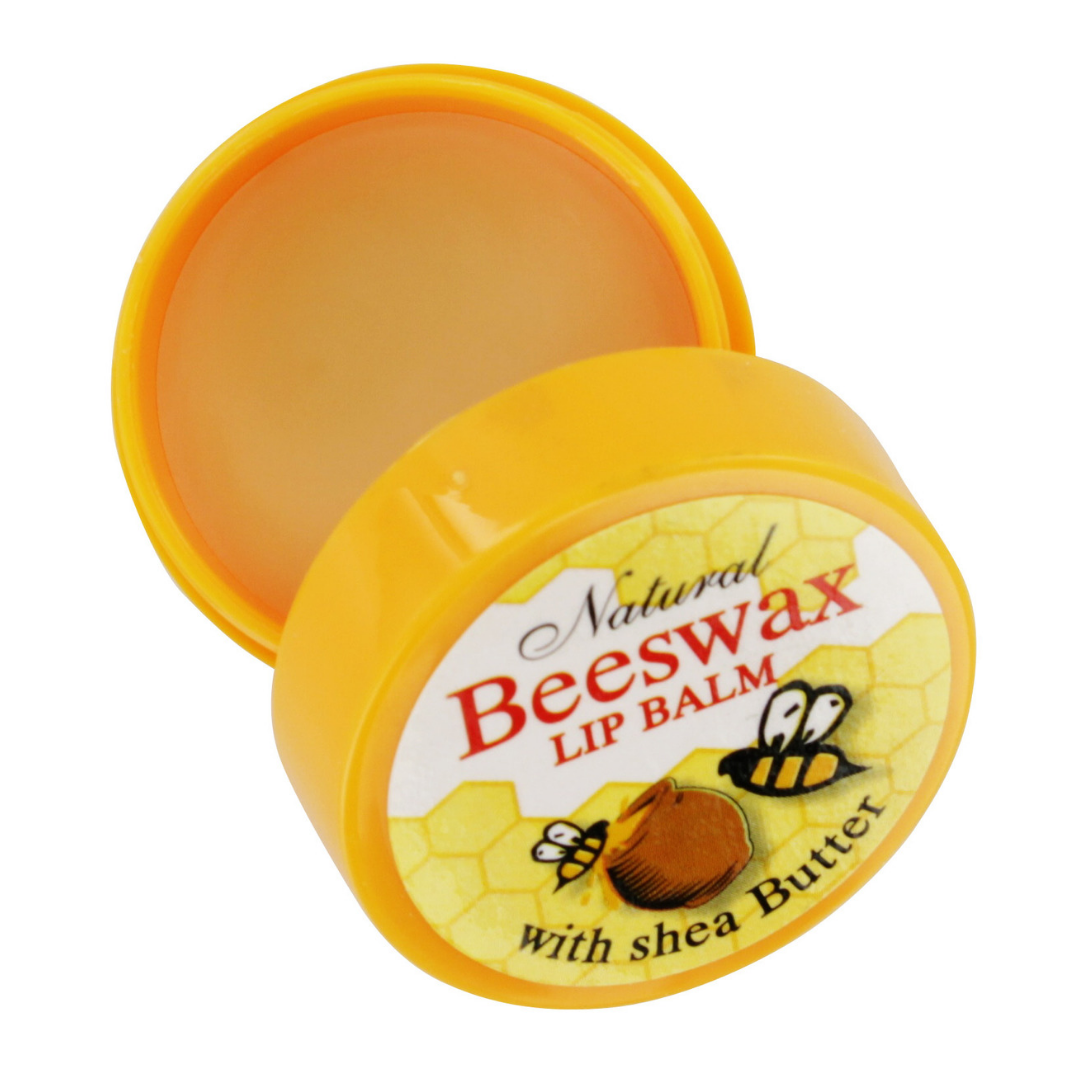 Natural Beeswax Lip Balm Pot